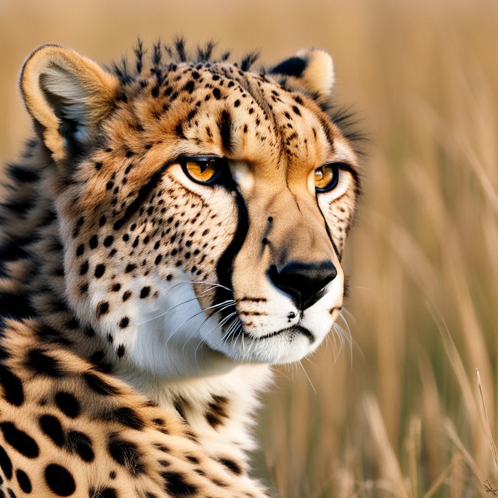 AI Generated Image of a Cheetah