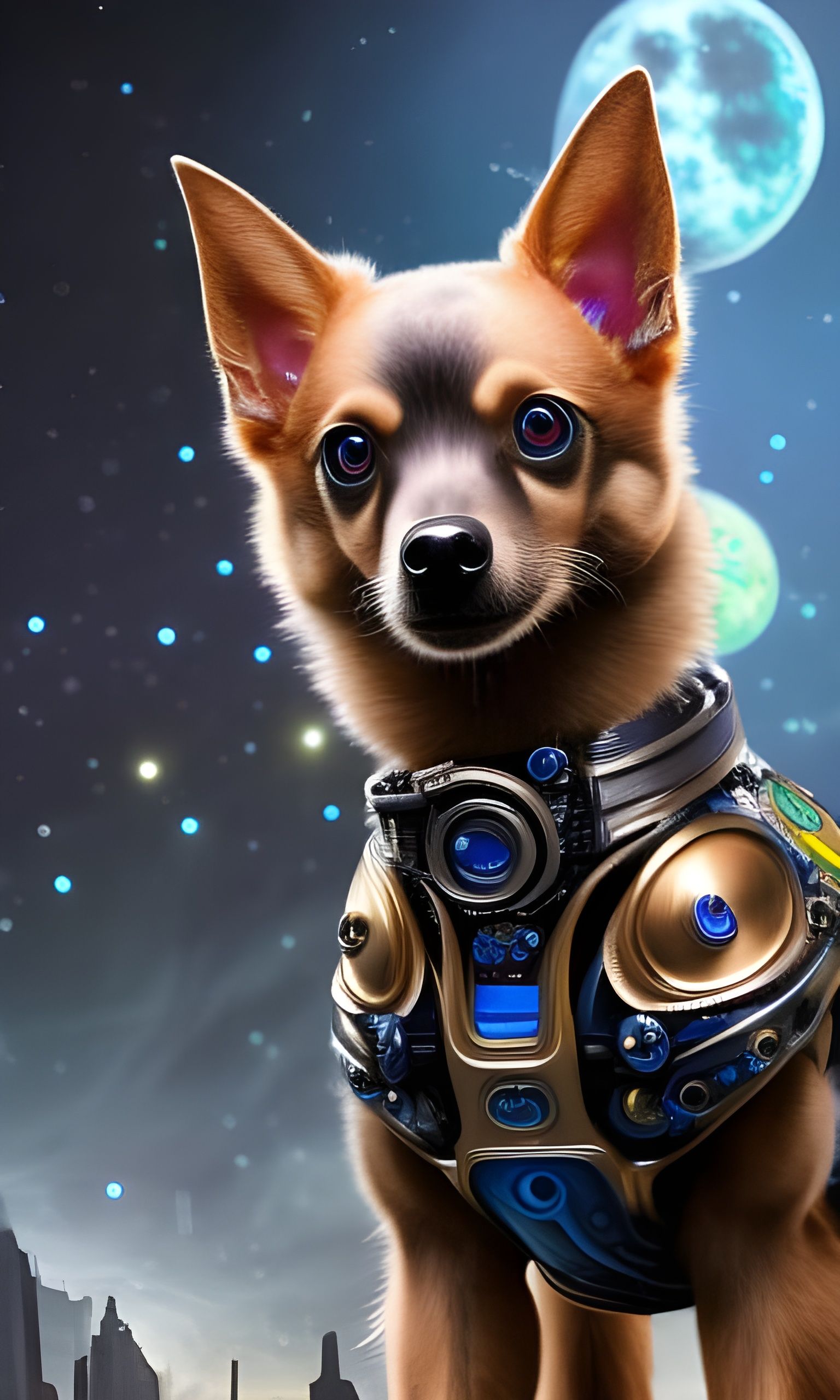 Space Companion 2051 ~ Dog, Chihuahua model, vers 7.0