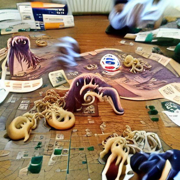 Abstract Eldritch Horror Beyond Comprehension