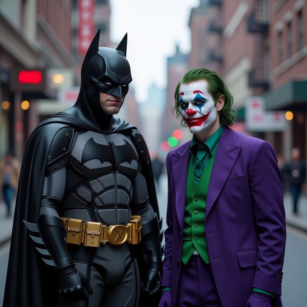 Batman and Joker Unite in Unlikely Alliance