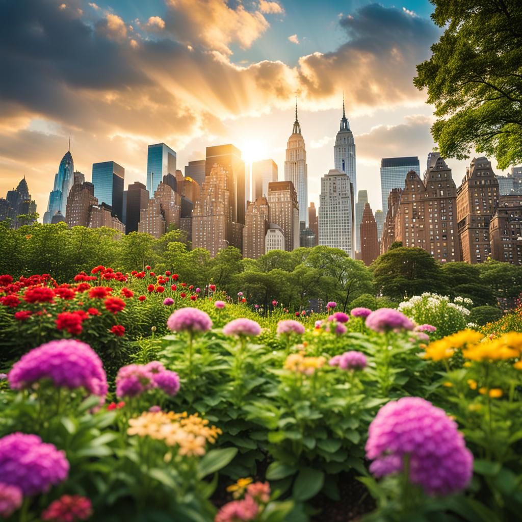 Lush New York City Landscape Photography