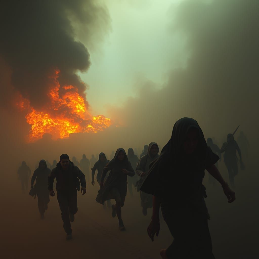 Doomsday Fire Escapes in a Distant Oasis