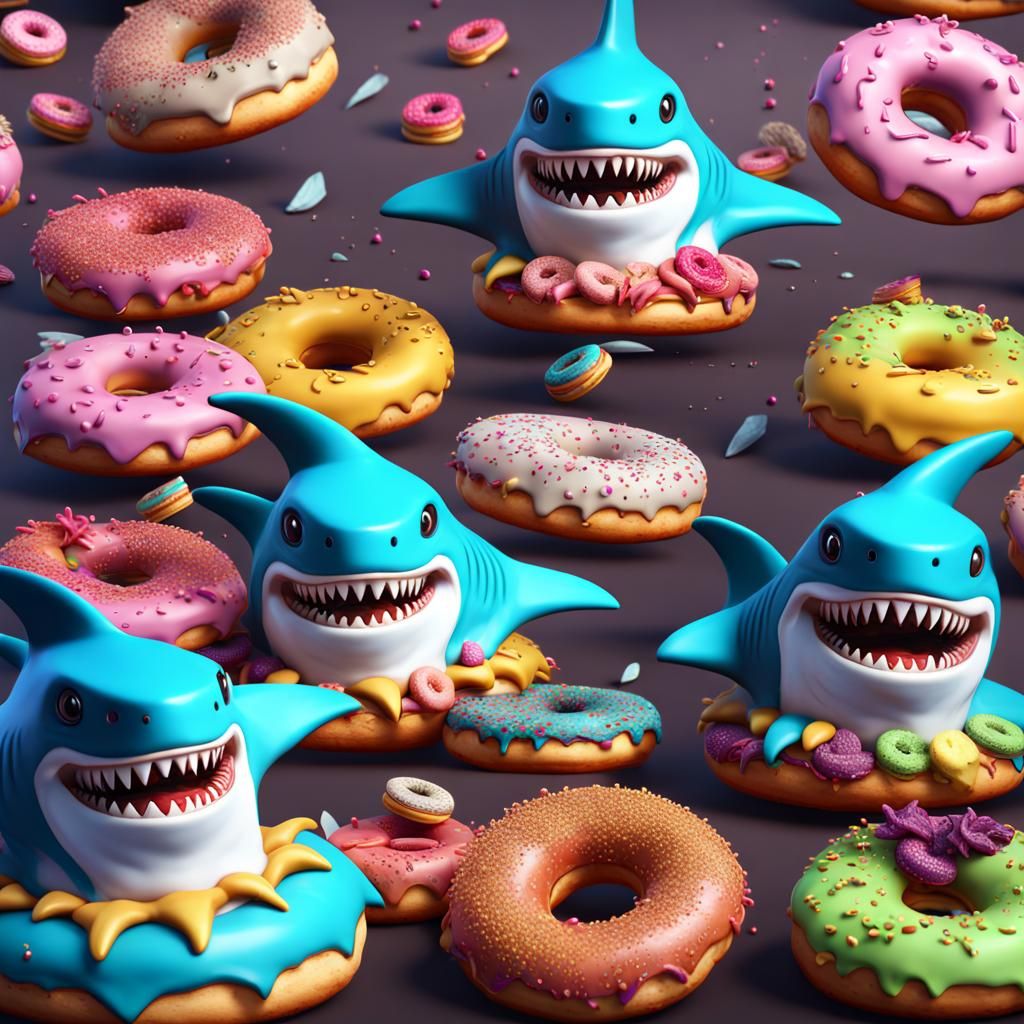 Shark donuts