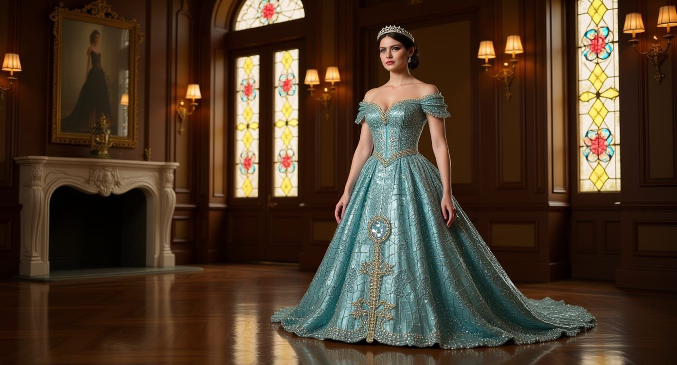 Glass Dresses: Wearable Art in Royal Ballrooms