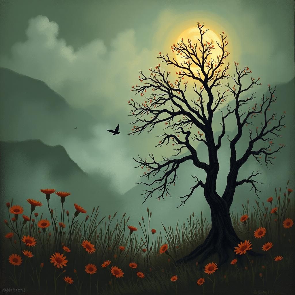 Psychedelic Monkey Pop Art Illustration