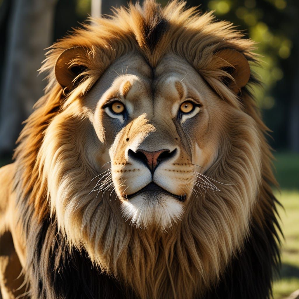 Aslan: The Great Lion in Digital Art