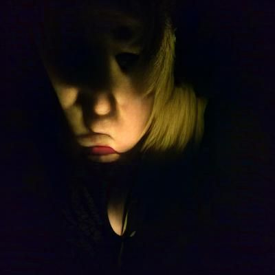 Darkness Shrouds a Solitary Figure