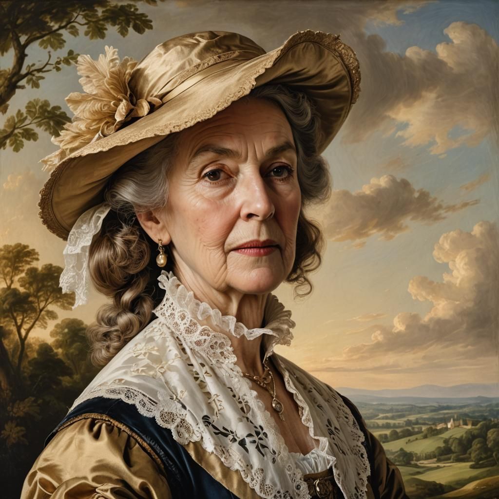 English Baroque Portrait of Catherine Gayer