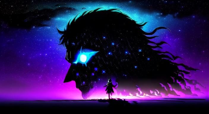 Eerie Surreal Fantasy Portrait in Hyperrealistic Style