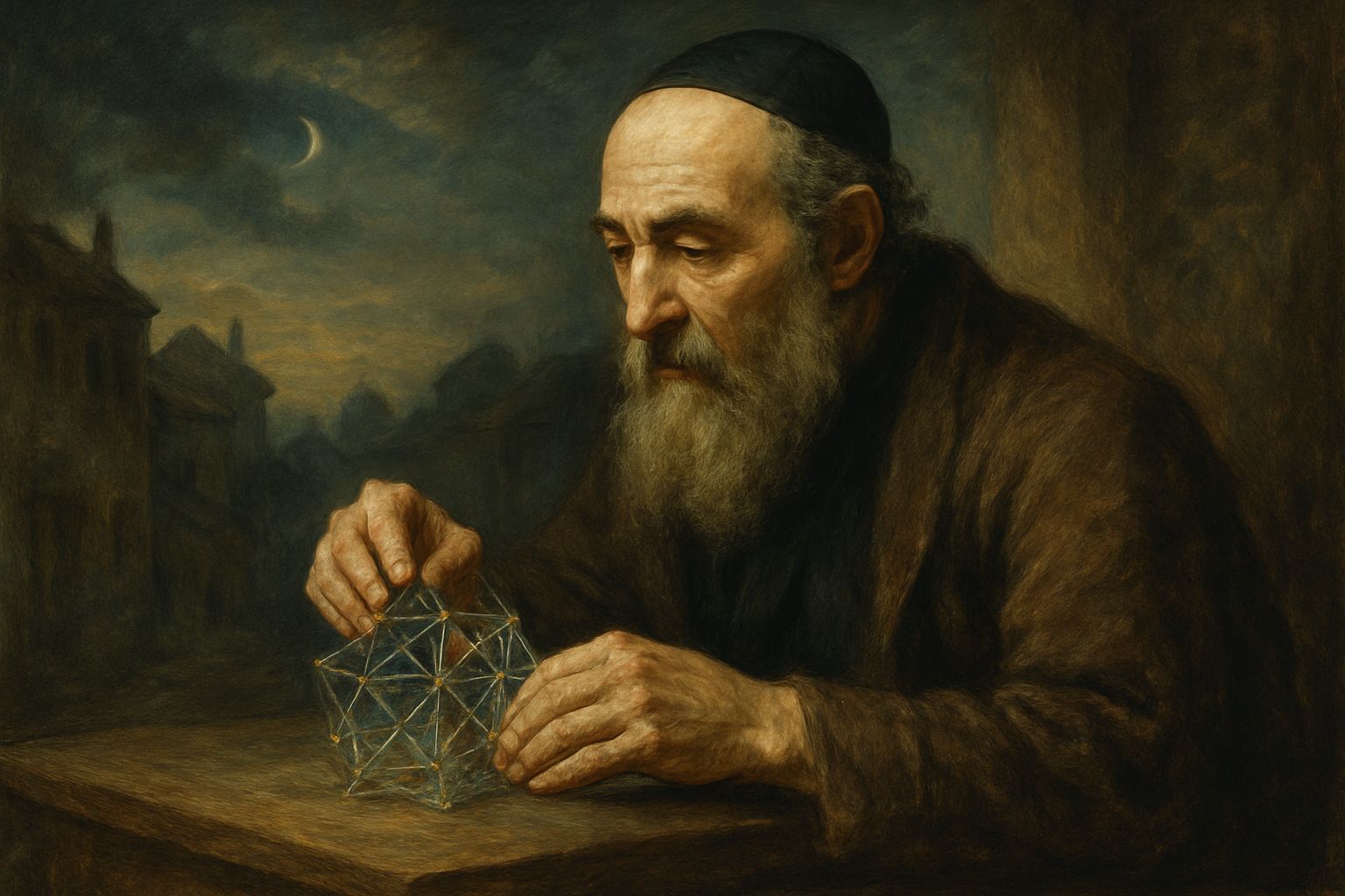 Spinoza's Infinite Crystal as Gainsborough Painting