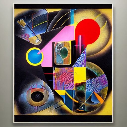 Futuristic Japan Typography with Lasers in Hyperrealism