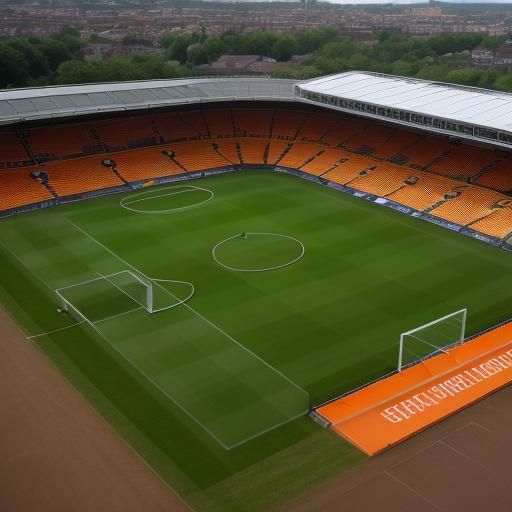 Wolverhampton Wanderers Soccer Pitch