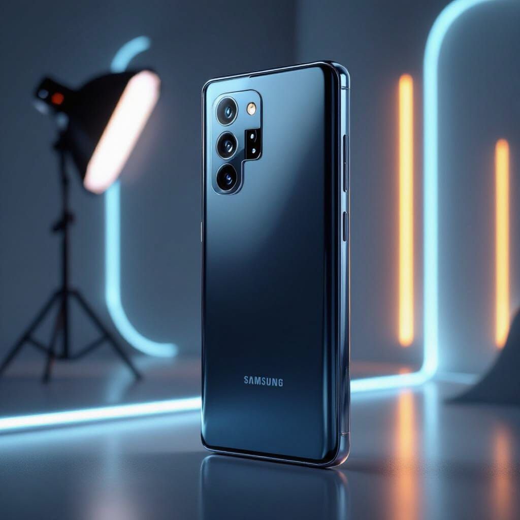 Futuristic Samsung S26 Ultra Smartphone