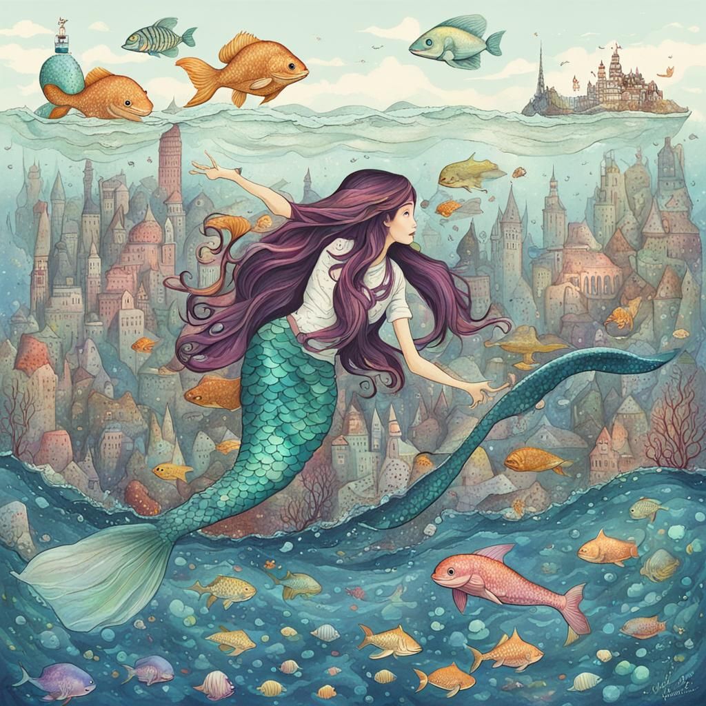 Mermaid World Domination: A Fantasy Scenario