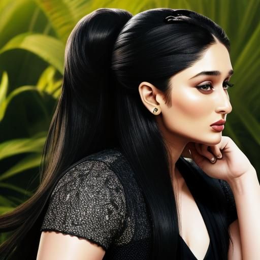 Kareena Kapoor with Sleek Bun Hairstyle