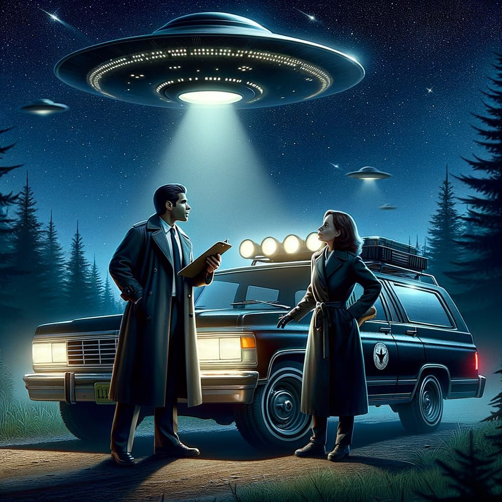 UFO Sighting Mystery: Investigators Examine Scene