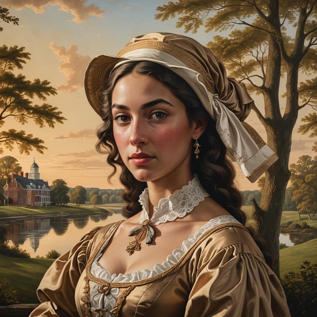 Colonial Portrait of a Jewish Woman in Delaware, 1768