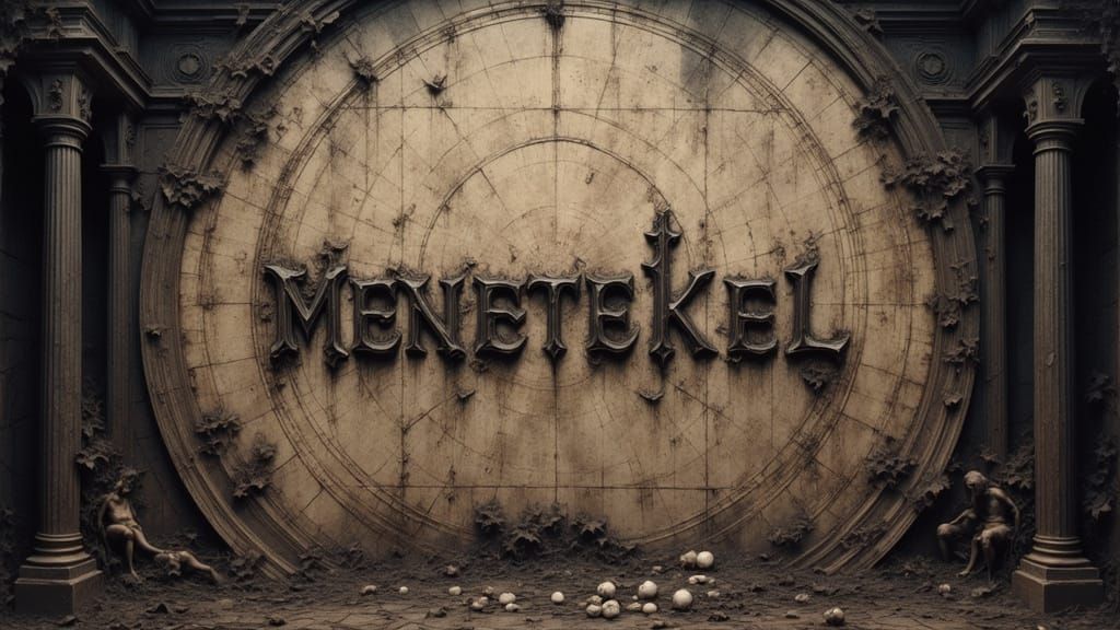Menetekel Inscribed: A Vision of Divine Judgment