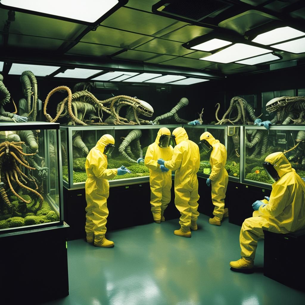 Scientists Study Poisonous Alien Creatures in Lab