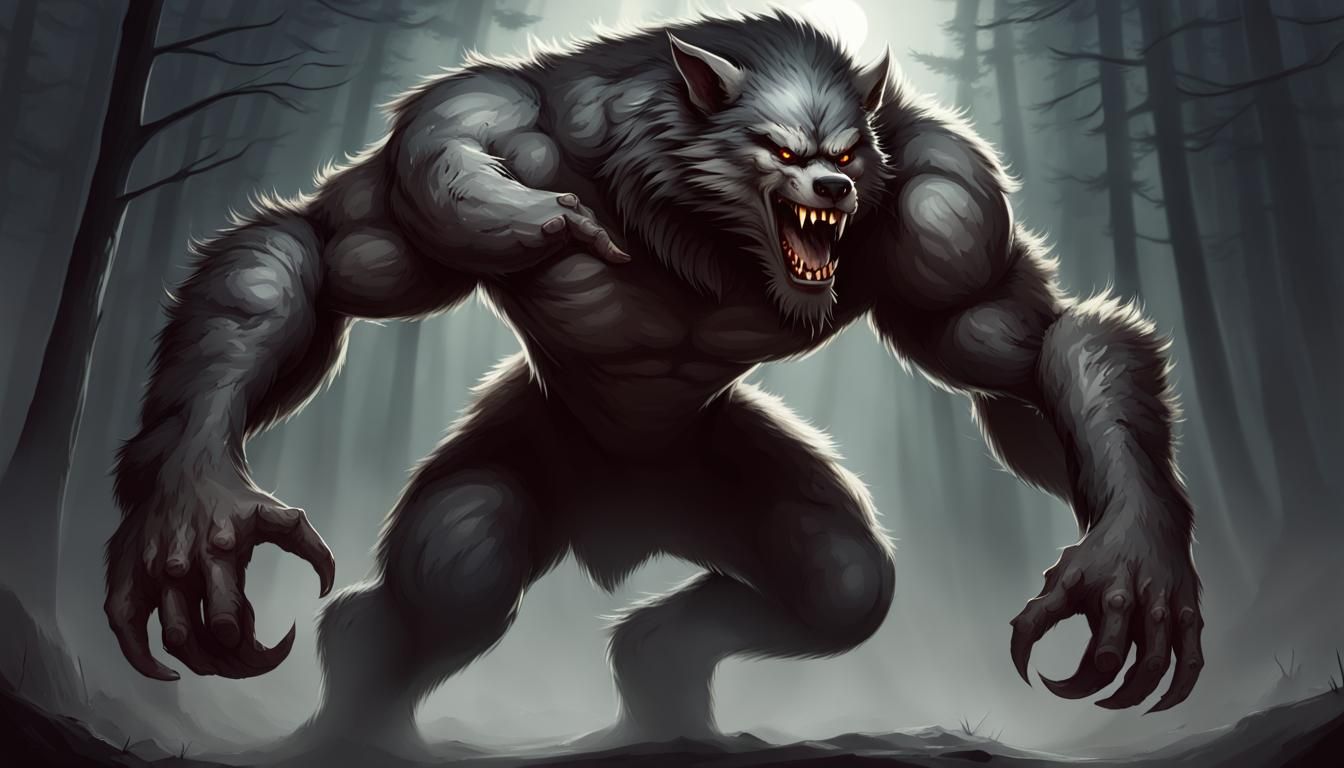 Powerful Werewolf Image