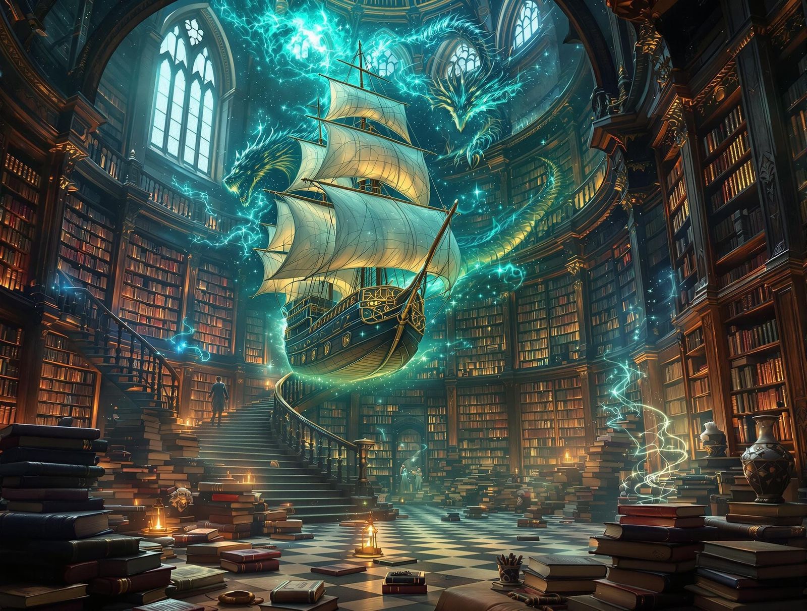 Gothic Library: Books Come to Life