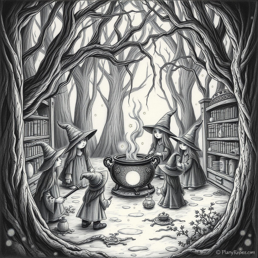 Hawking Kindergarten for witches