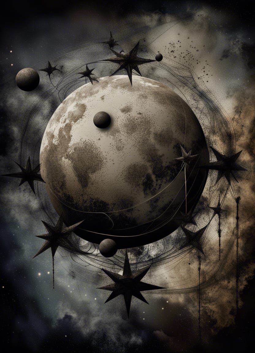 Web-Covered Planets in Gothic Assemblage