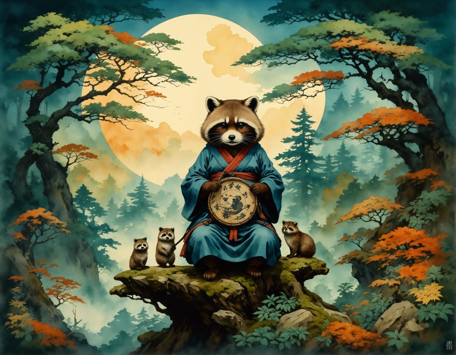 Tanuki guardian