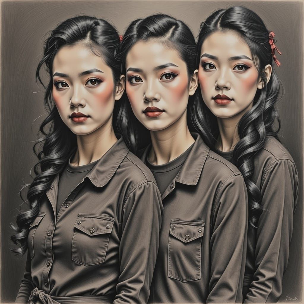 AI Generated Image Reflecting LoRA Influence