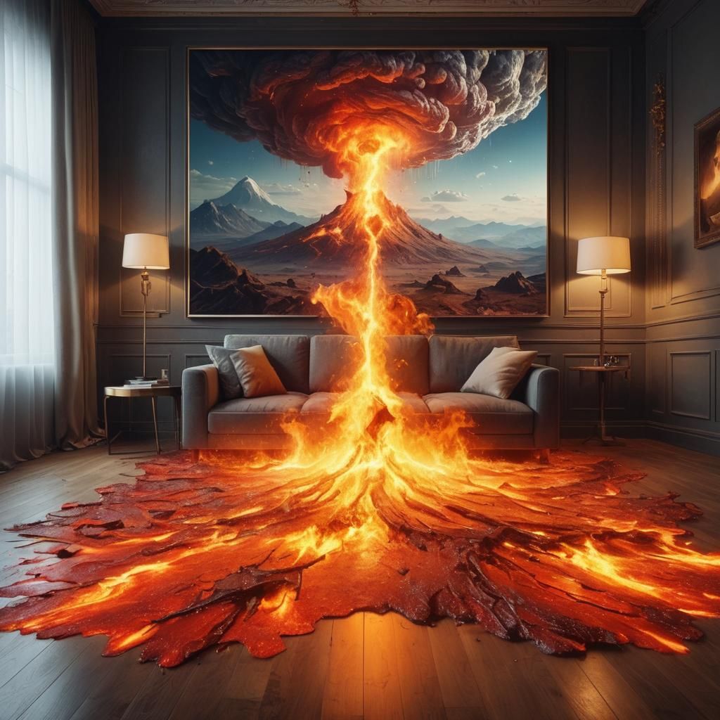 AI Generated Image Replicating Original Source