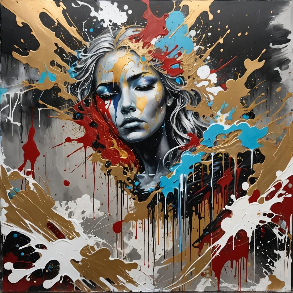 Colorful Graffiti Art: Winds of Dreams