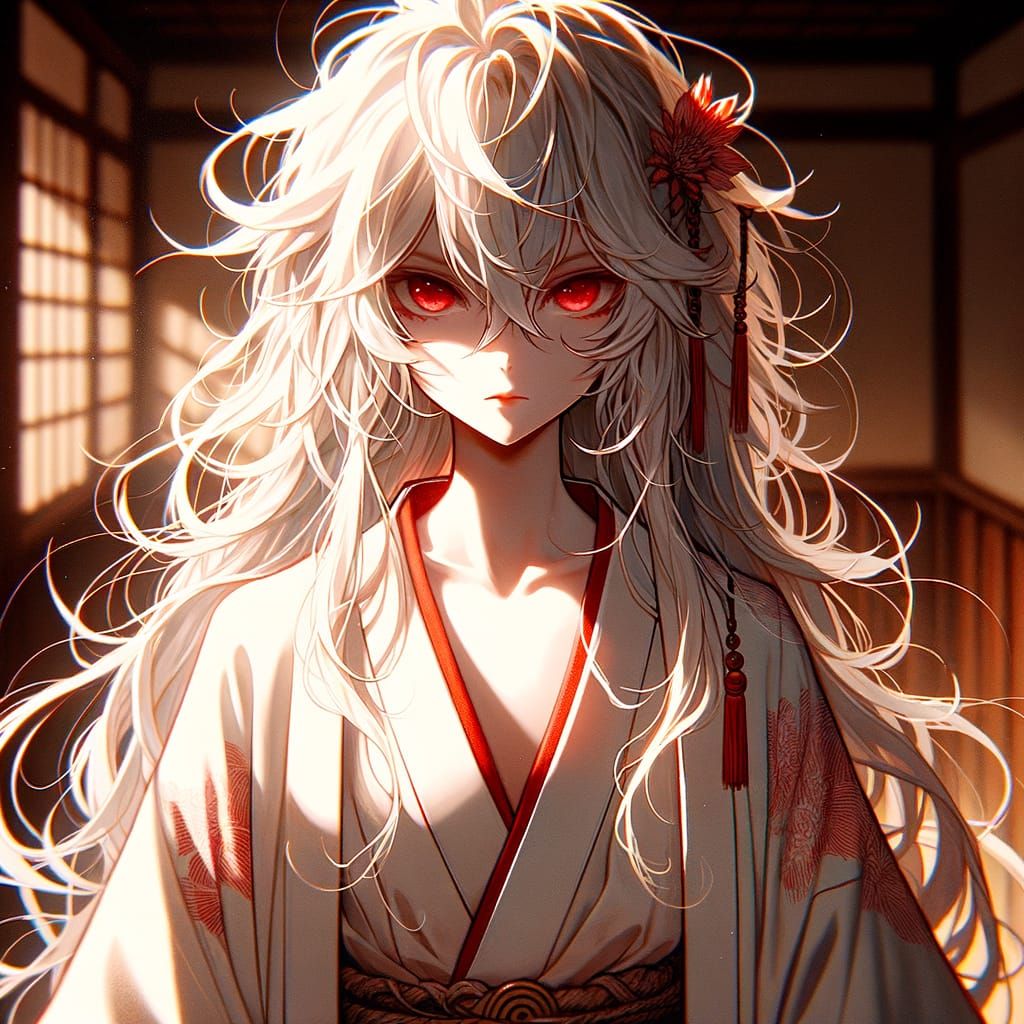 Anime-Inspired Traditional Japanese Art