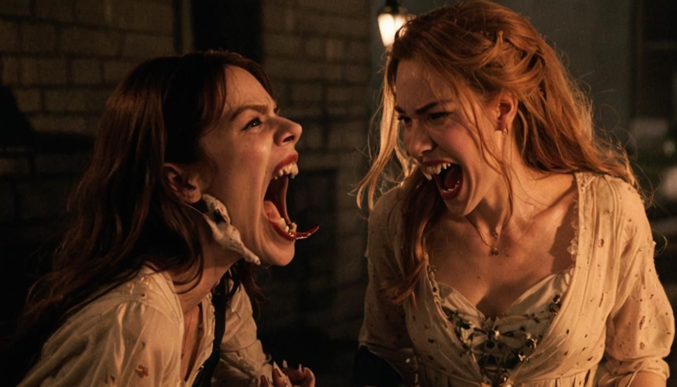 Vampire Snarl: Mary Jane and Gwen Stacy