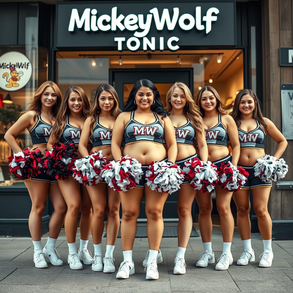 MickeyWolf Cheerleaders 2