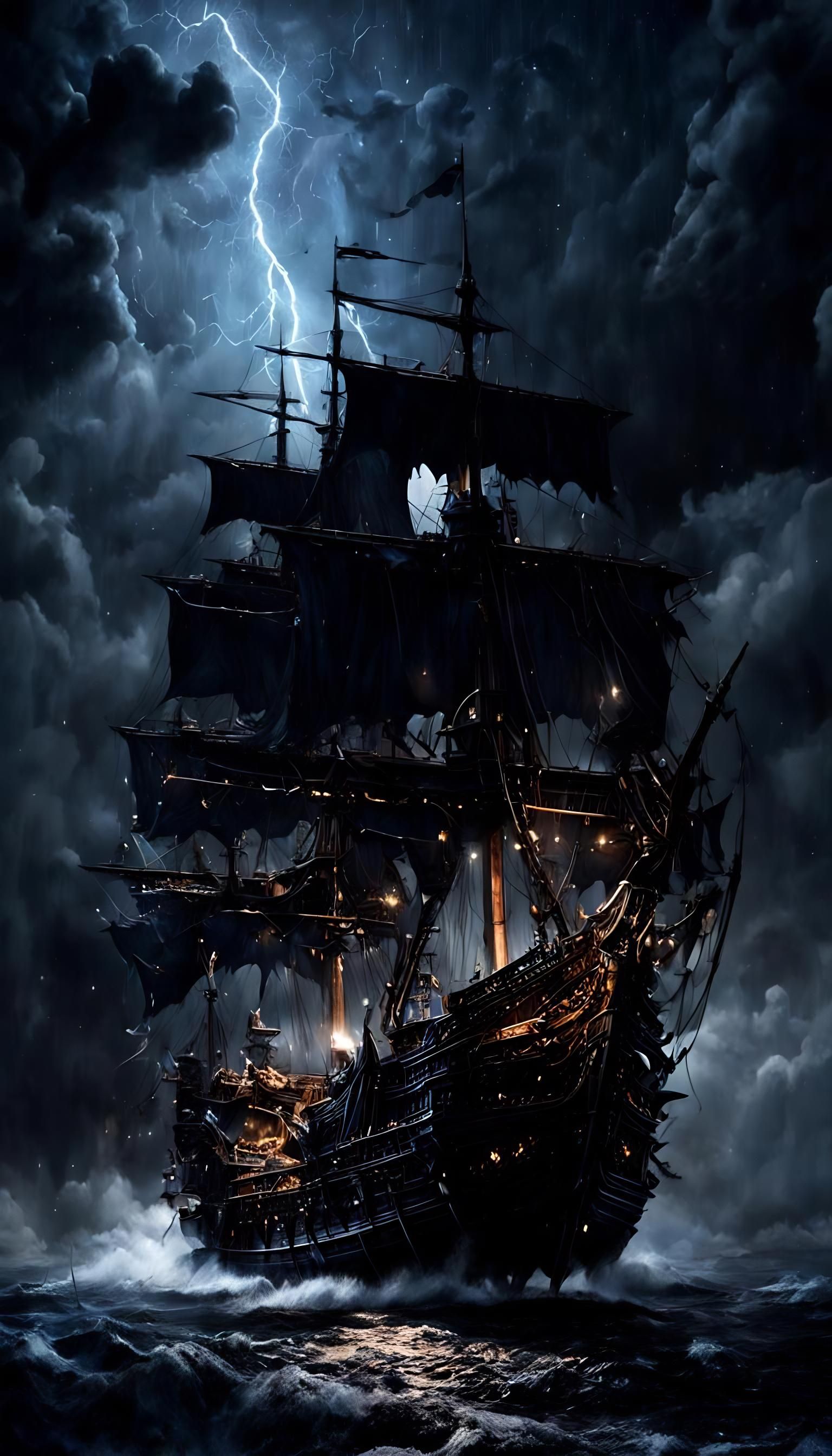 The Black Pearl ...