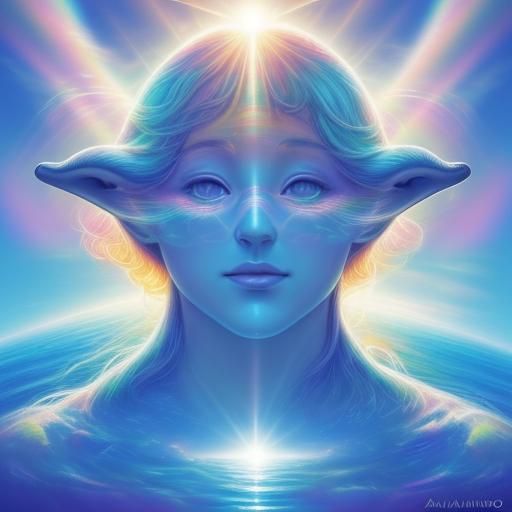 Psychedelic Dolphins in Cosmic Optical Illusion