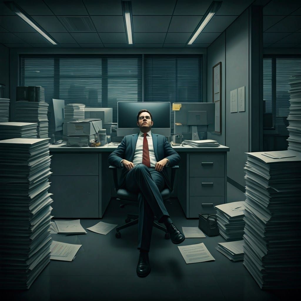 Corporate Slacker in a Sea of Red Tape