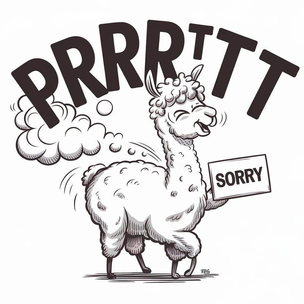 Prrrrtt, sorry for the fart