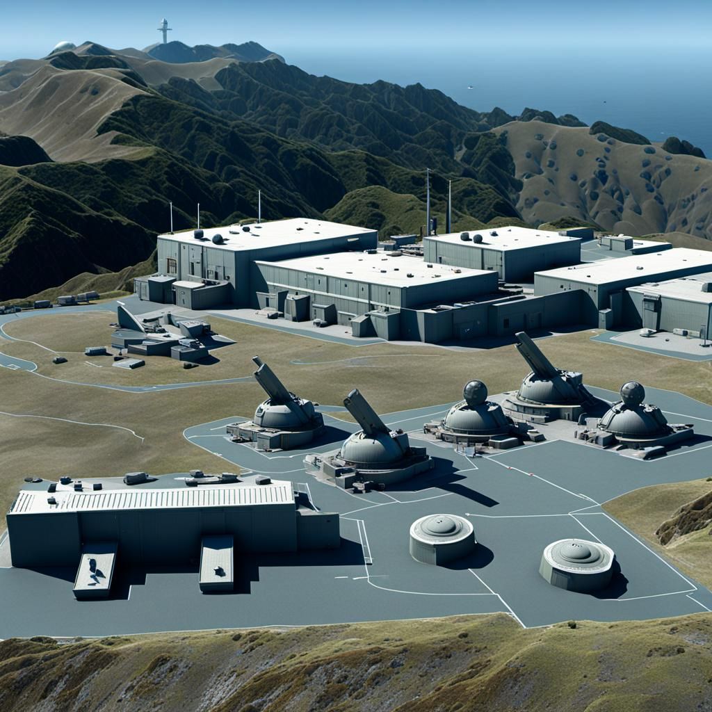 Nike Missile Site SF-88: 3D Game Cinematic Rendering