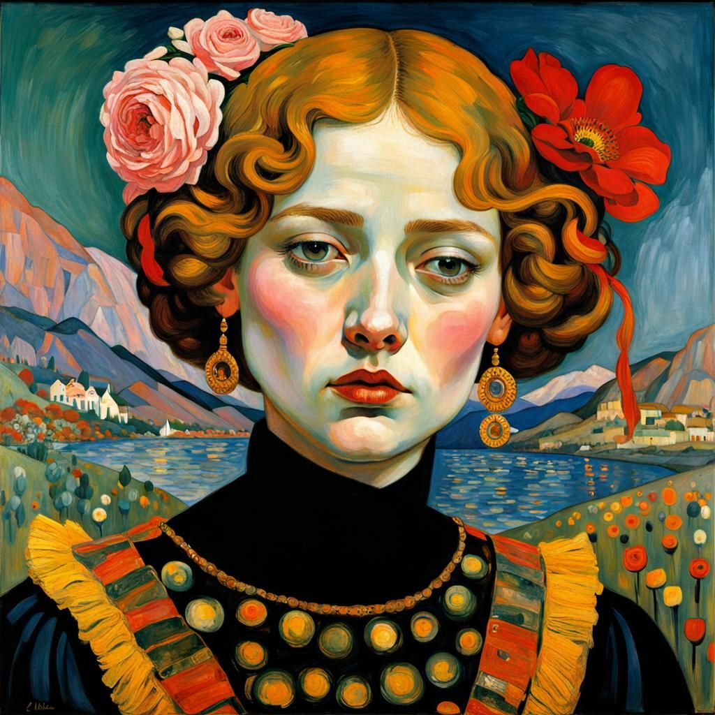 AI Image Inspired by Famous Painters