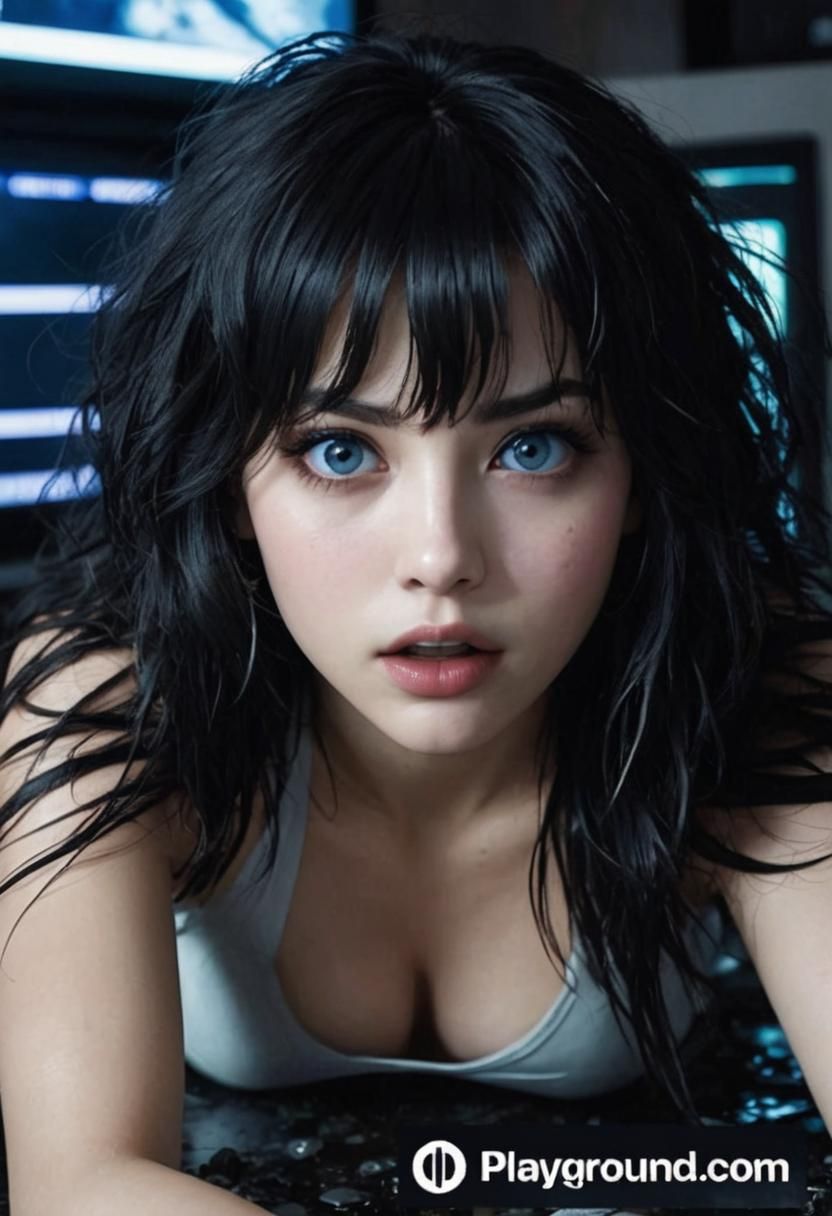 Cyberpunk Cityscape at Nightfall