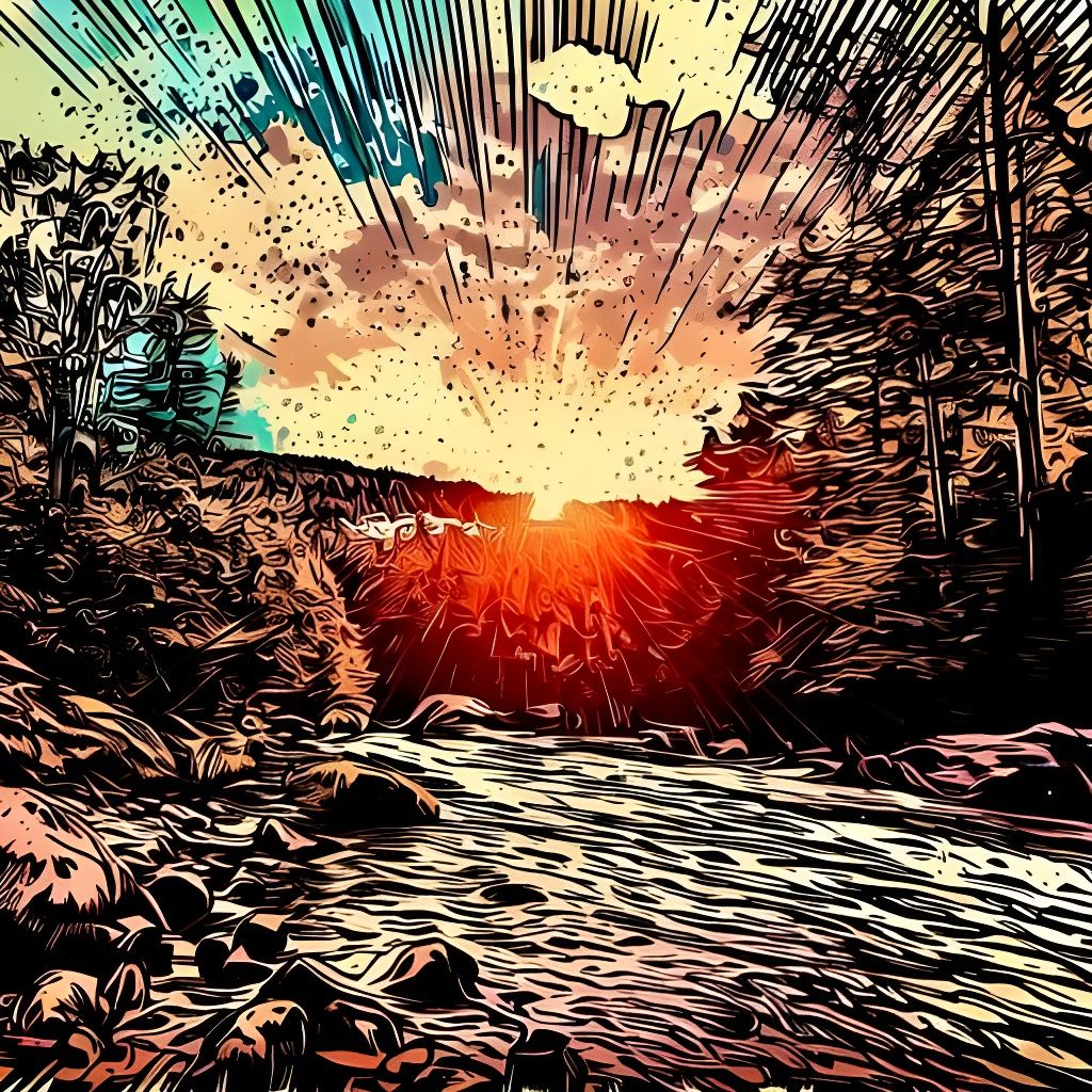 AI Generated Image Blend