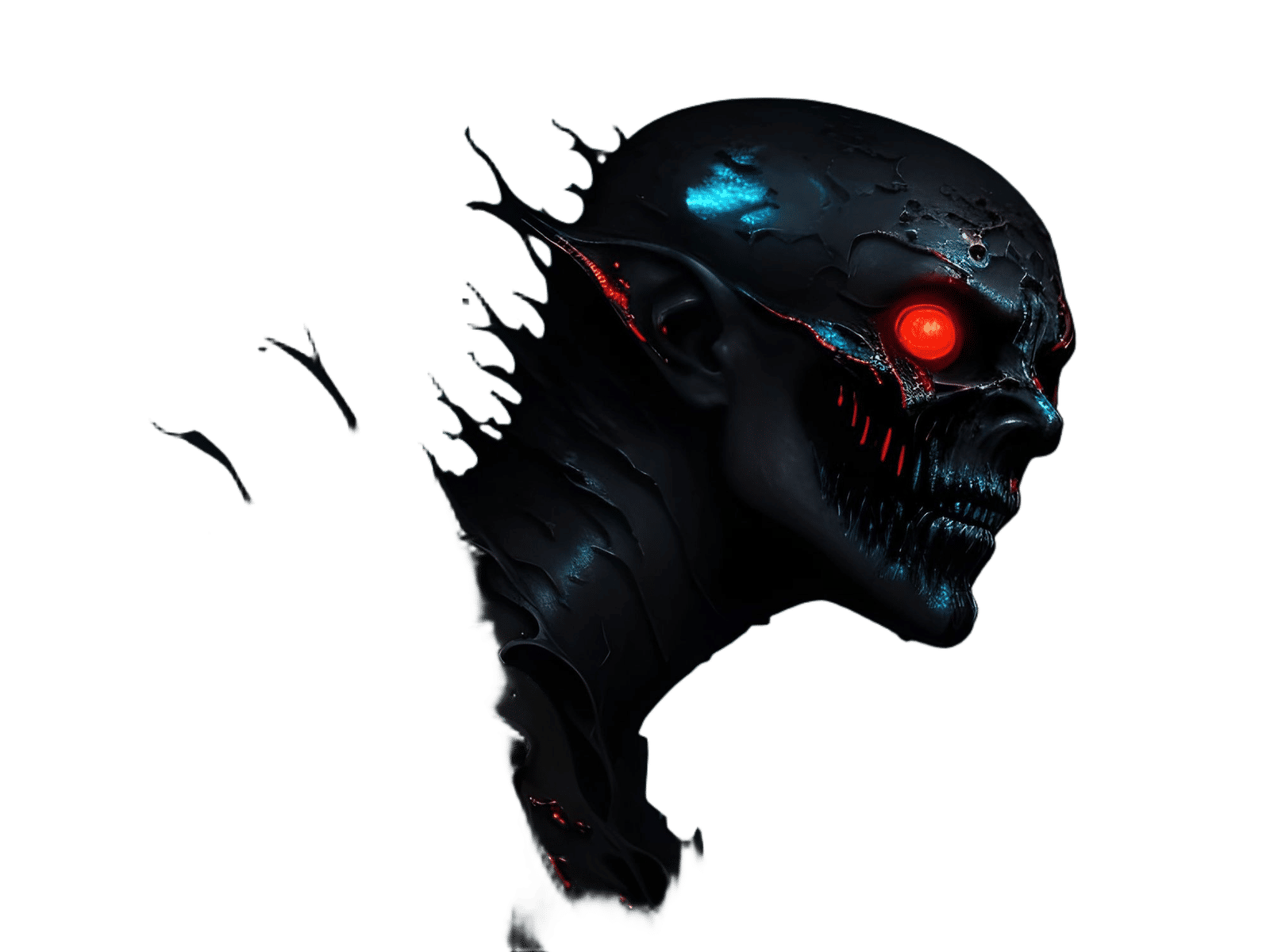 Bioluminescent Celestial Blob Inspired by Pulp Sci-Fi