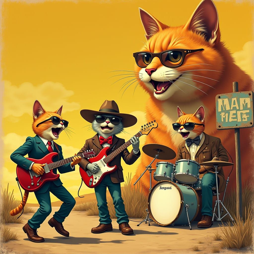 1940s Country Boogie Cats Rockout in Style