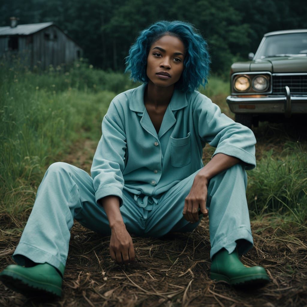 Bianca Belair Radiates Strength in Cozy Countryside Chic