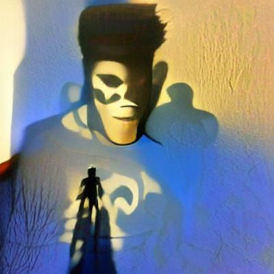 Mysterious Shadow Figure Silhouette