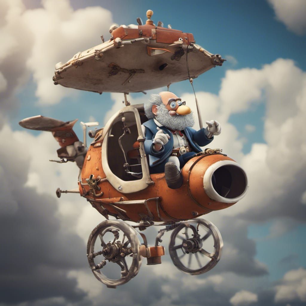 Doctor Wily's Flying Machine: Aardman Animation