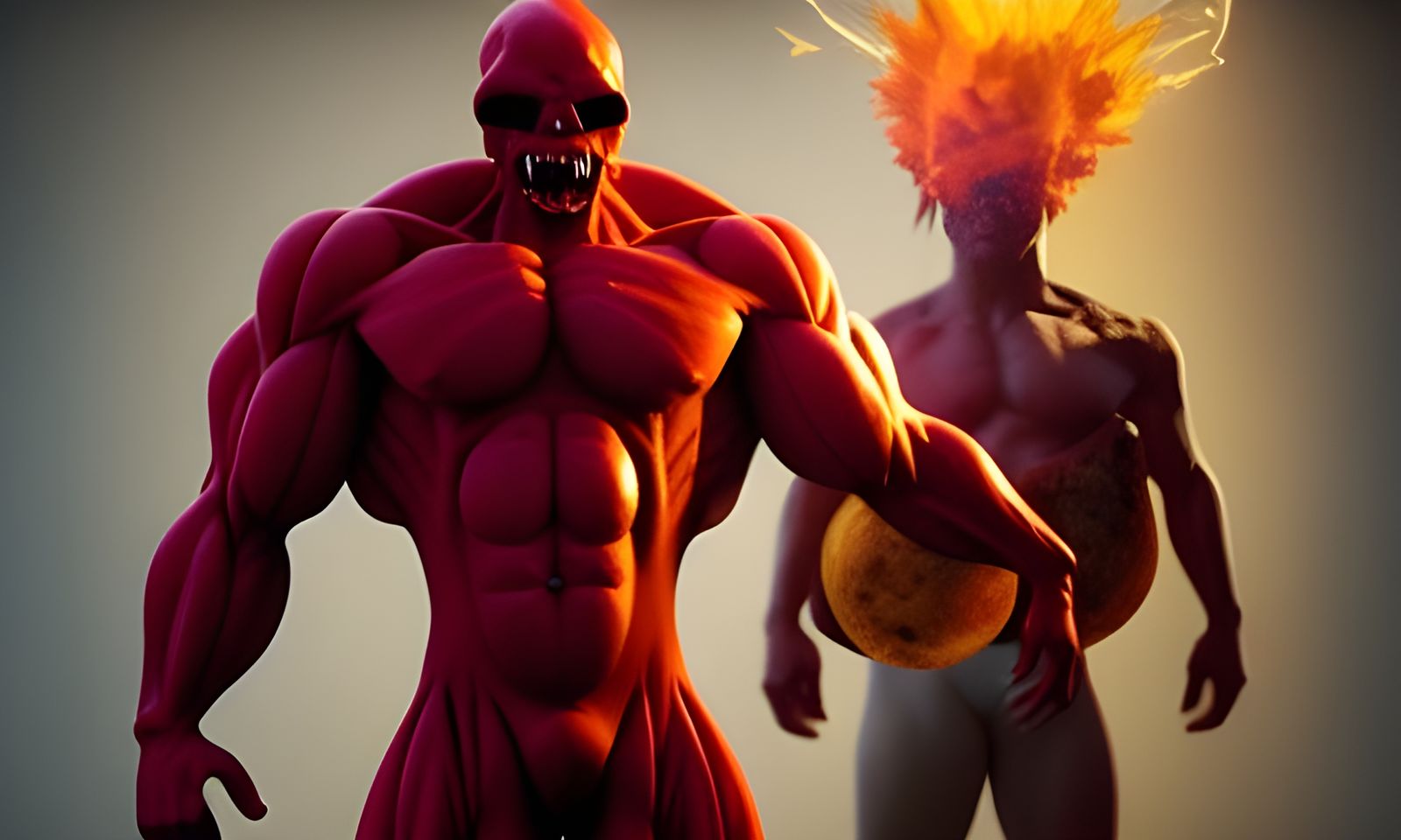 Hyperrealistic Fantasycore Portrait in 3D Shading