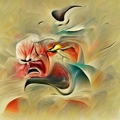 Portrait of Repressed Anger