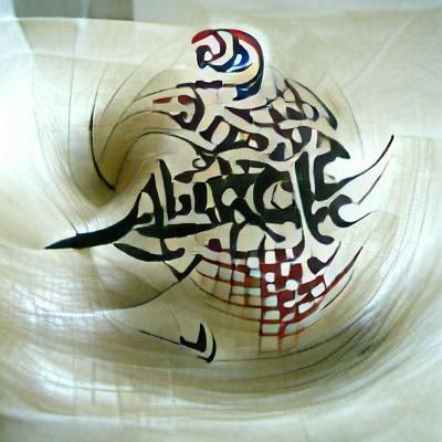 Elegant Arabic Calligraphy Art